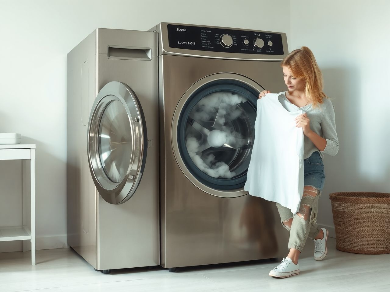 A gőzprogramok mélyen fertőtlenítenek és gyűrődésmentesítenek ruháidon.