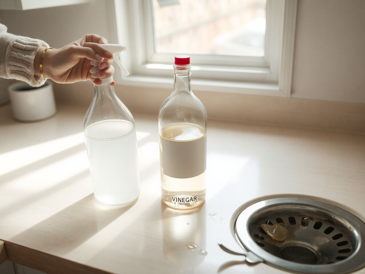 Az ecet soha ne érintkezzen pavlonnal vagy márvánnyal!