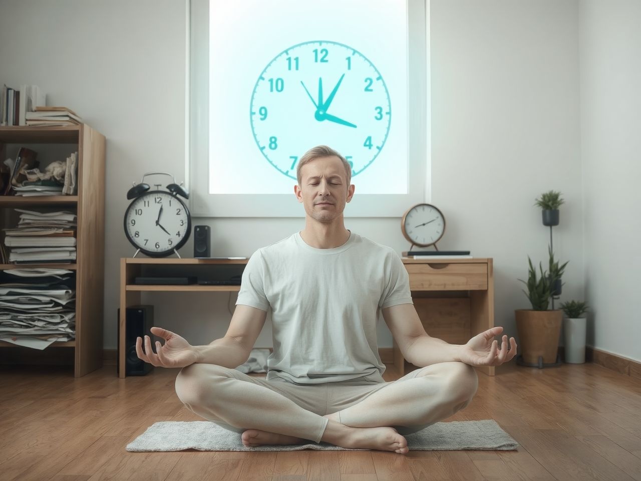 A meditáció során gyakori elmevándorlás tudatos visszairányítása fejleszthető.