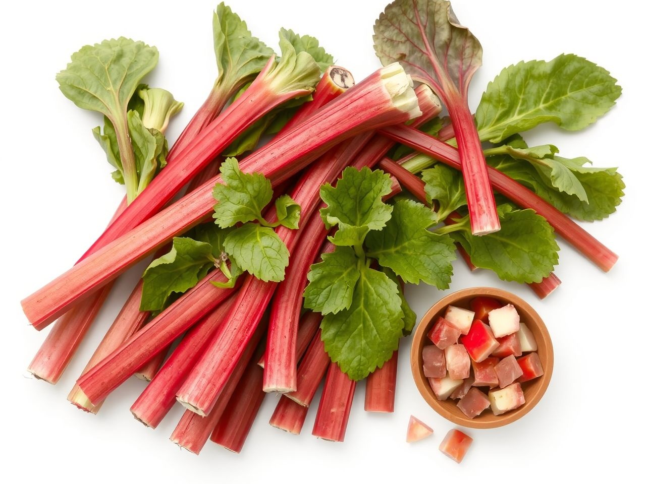 A rebarbara magas rosttartalma segíti az emésztést.