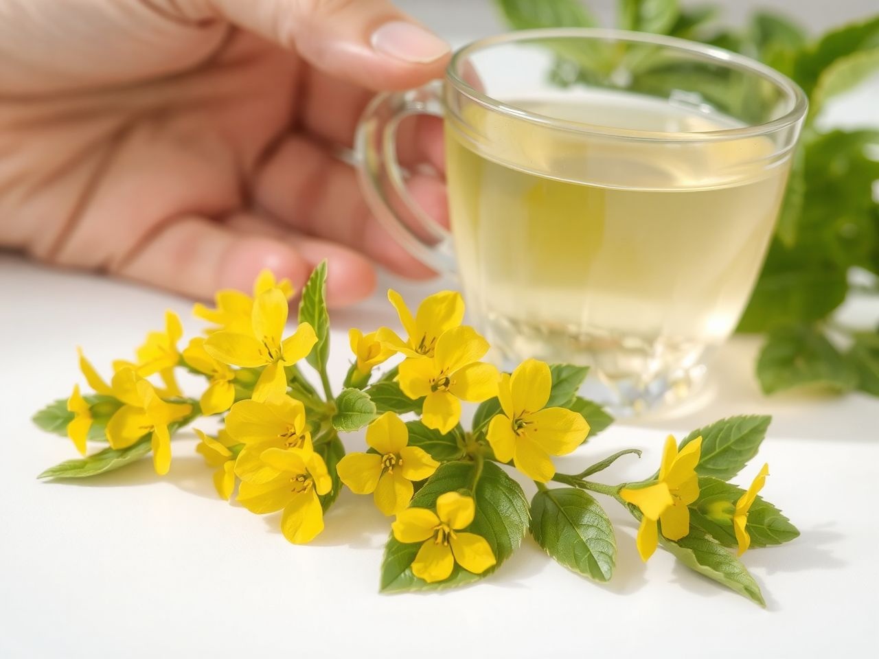 Az orbáncfű természetes gyulladáscsökkentő és antioxidáns hatású gyógynövény.