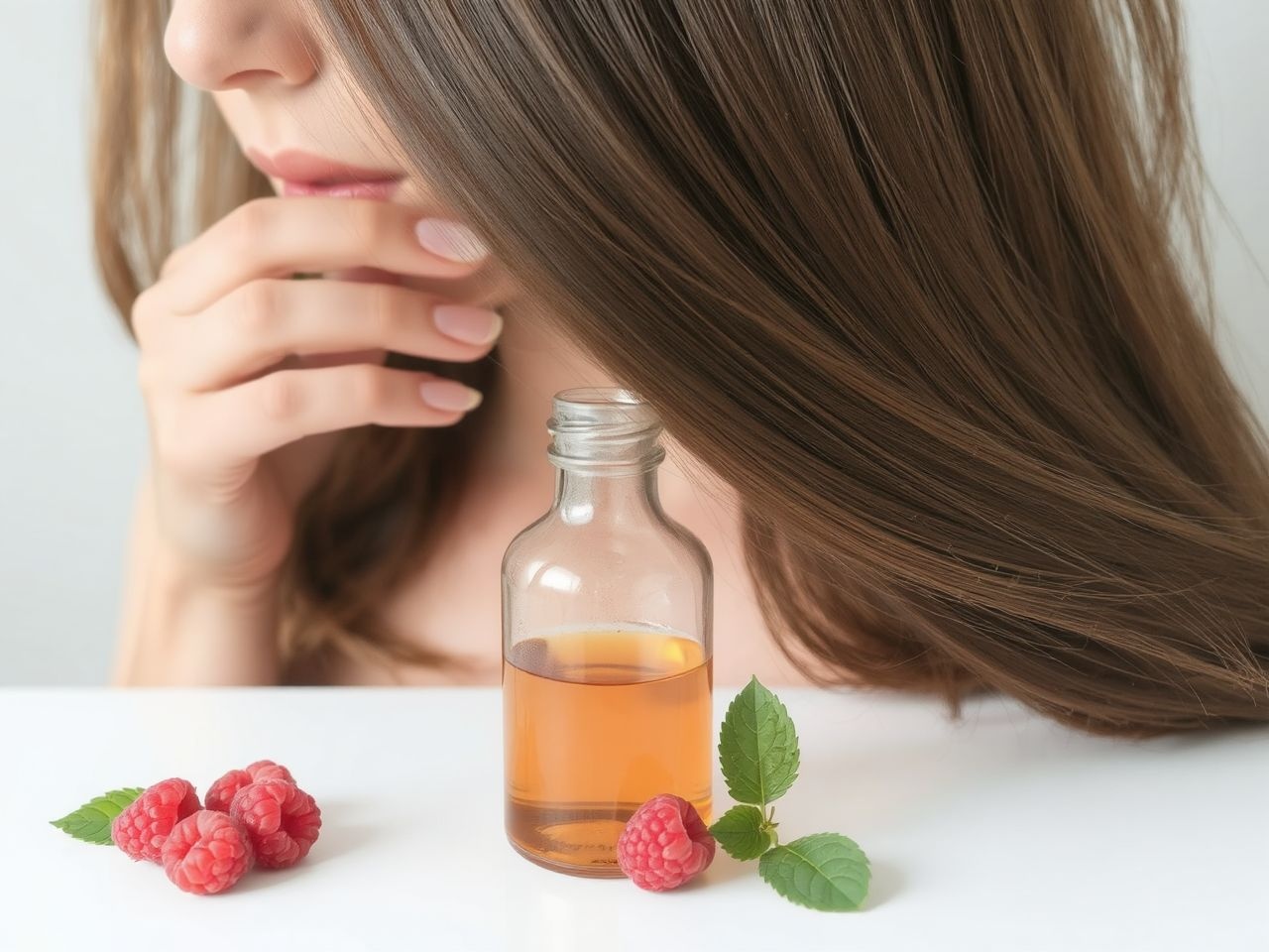 A málnamag olaj táplálja és megerősíti a hajszálakat.