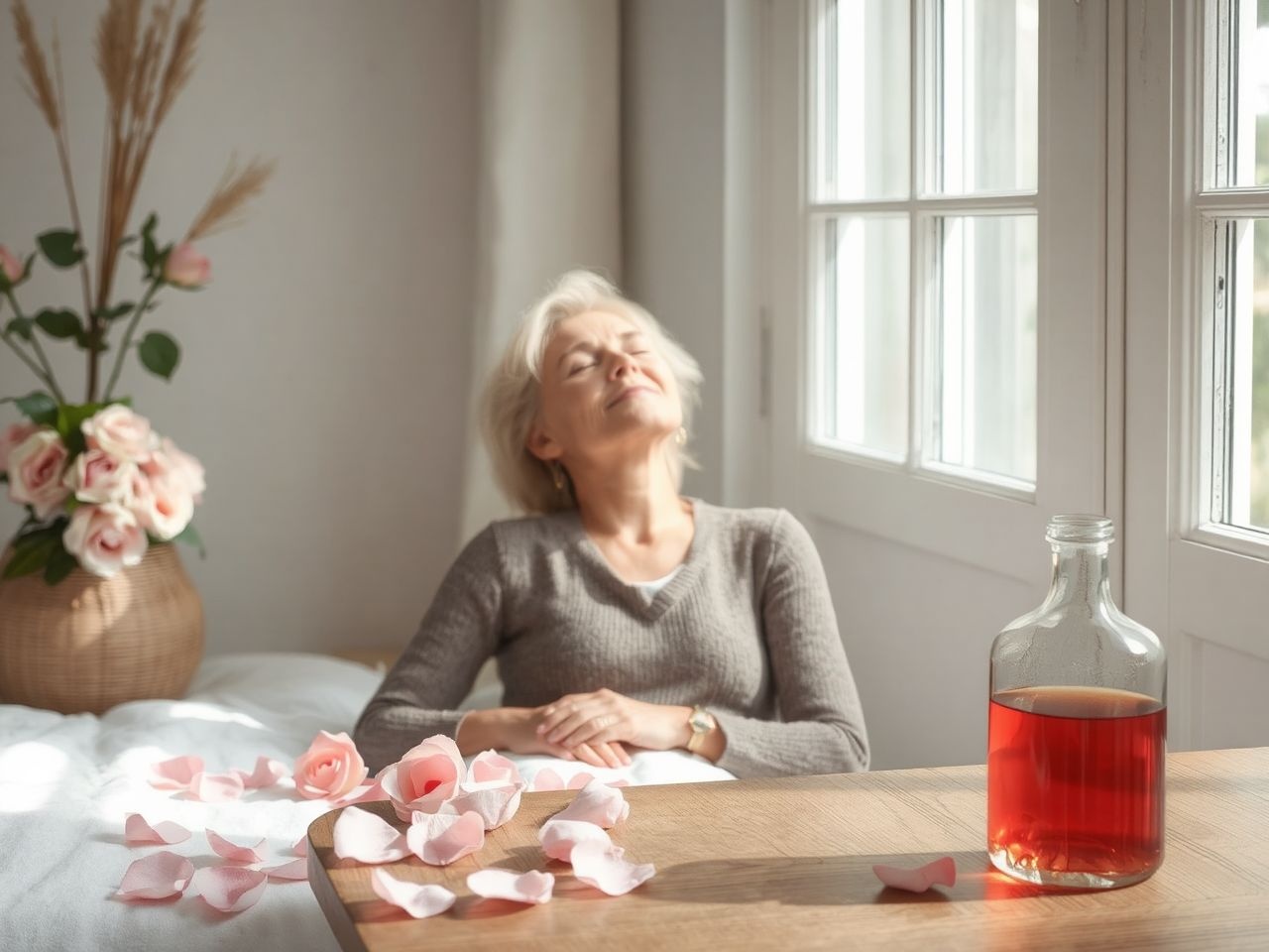 A rózsa illóolaja jelentősen csökkenti a stresszt és javítja a hangulatot.