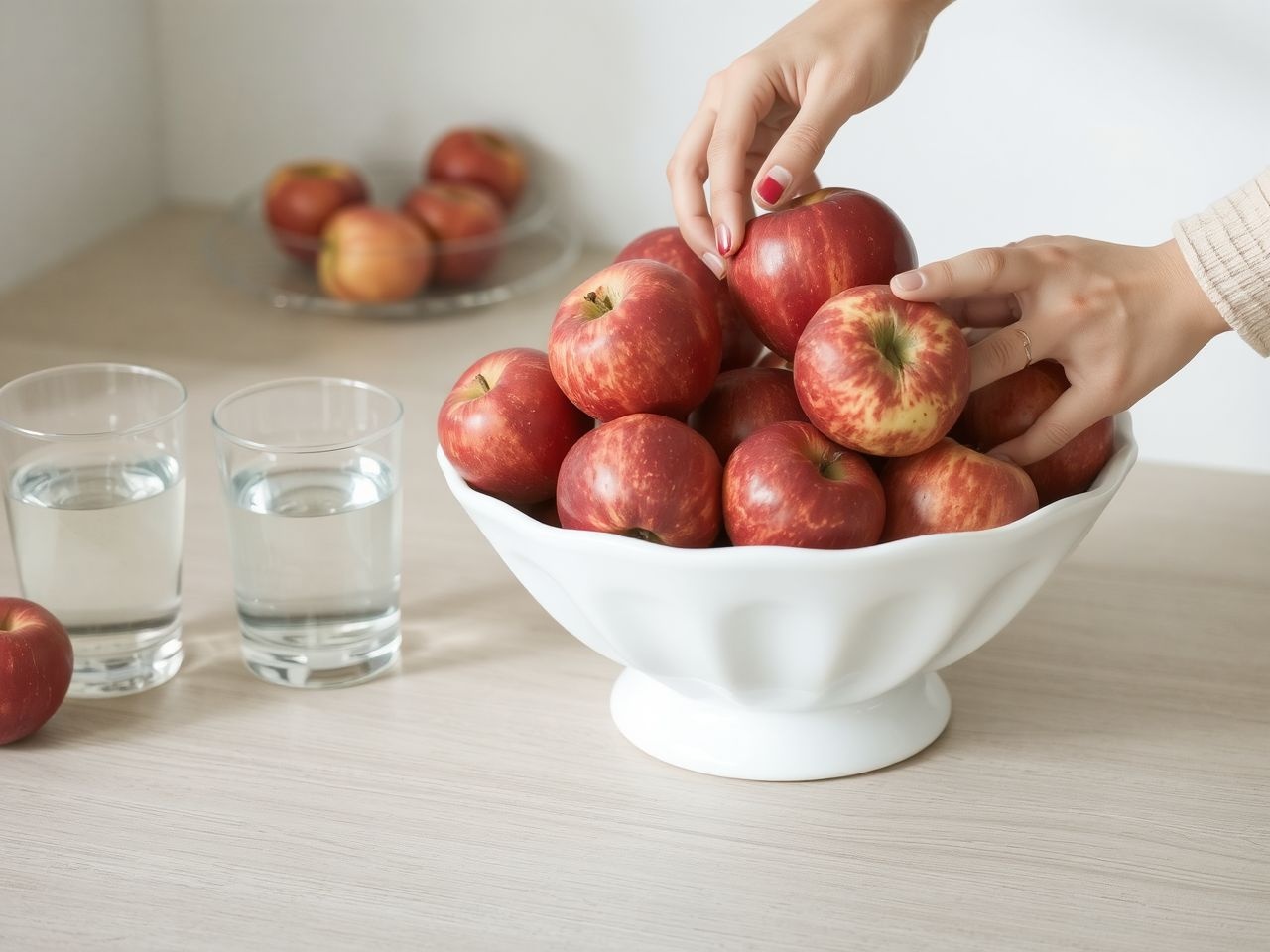 Az alma gazdag rostban, támogatja az emésztést és szívet.