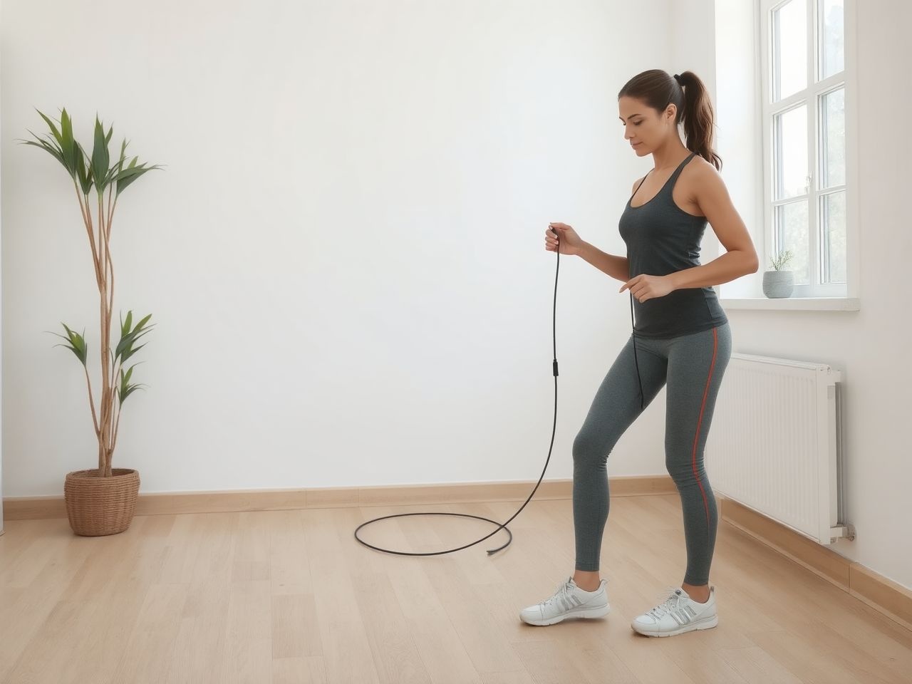 Az ugrálókötelezés elkezdése egyszerű, csak egy ugrókötél kell.