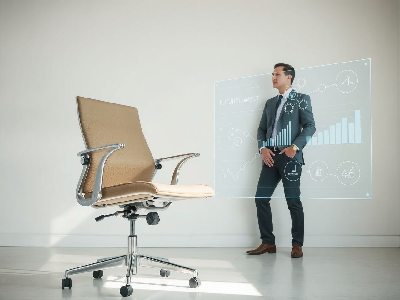 A gázrugós székek integrált okosfunkciókkal formálják a jövőt.