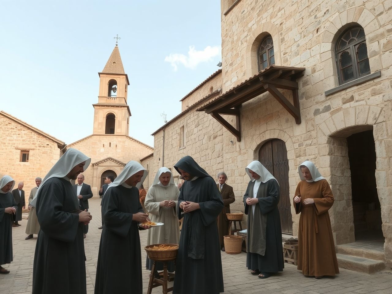 A jótékonyság erősítette a középkori egyház társadalmi befolyását.