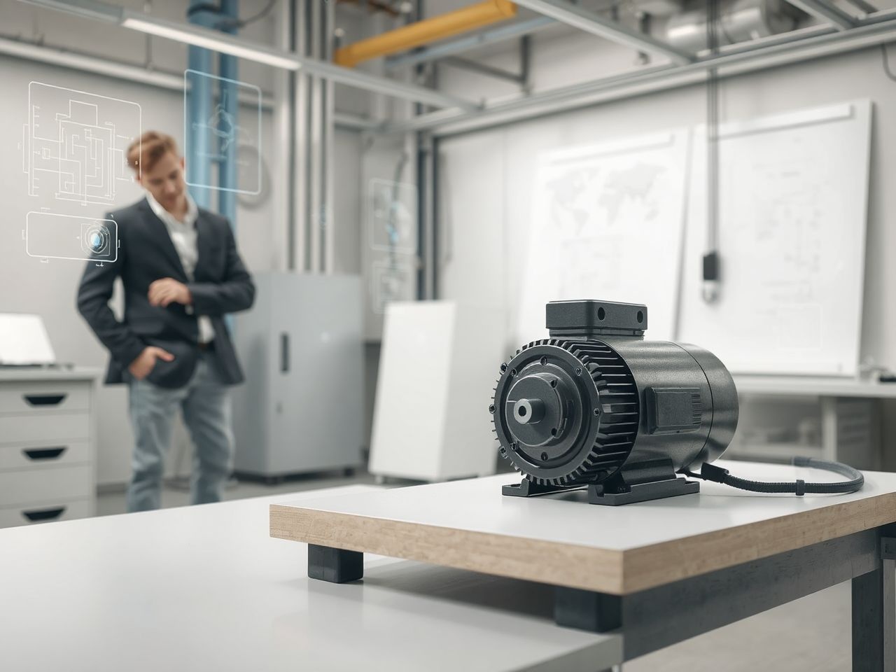 Az egyfázisú motorok hatékonysága inverteres szabályozással jelentősen nő.