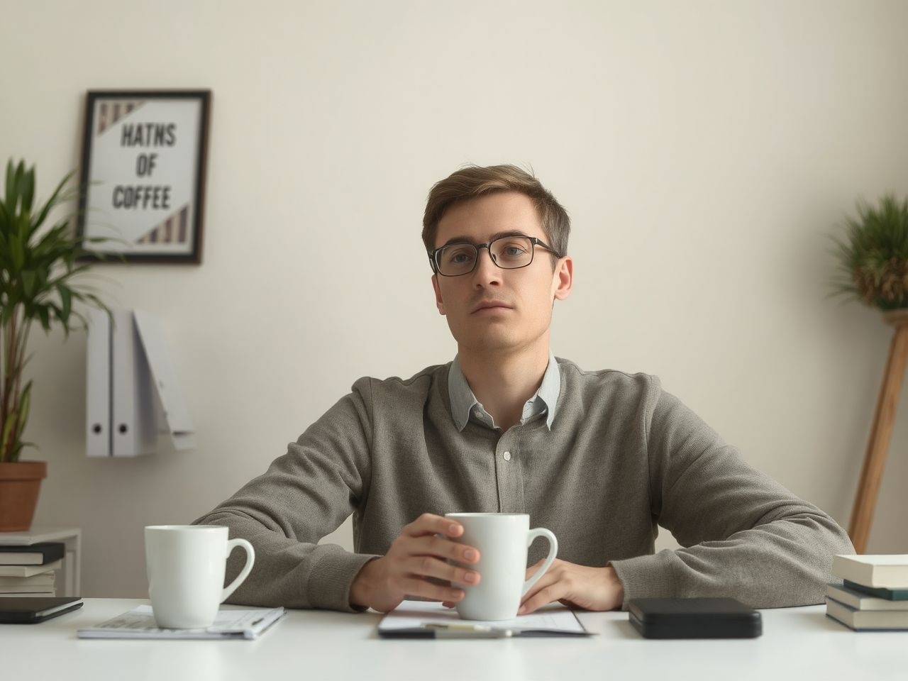 A koffein fokozza az éberséget, de szorongást is okozhat.