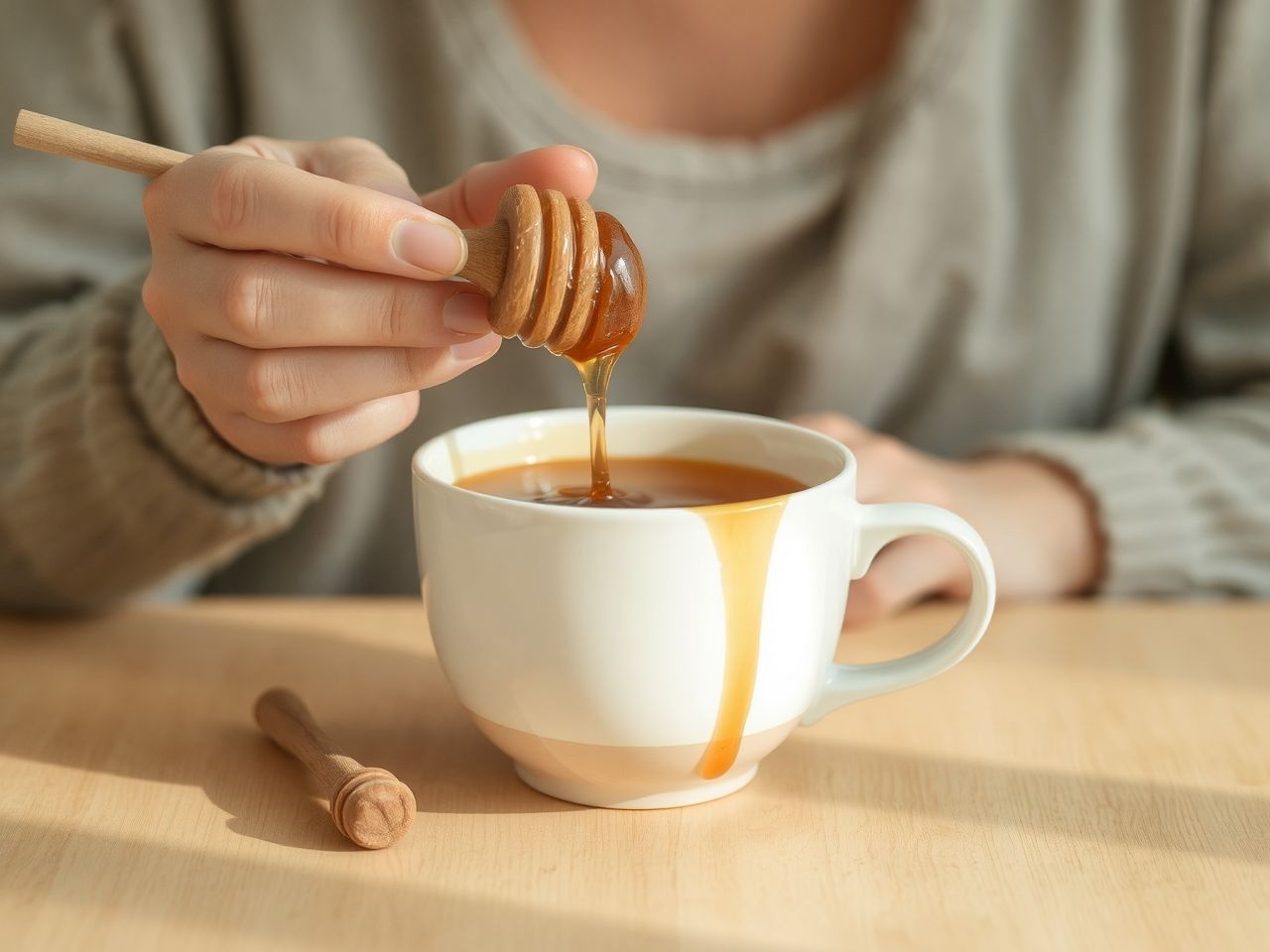 Az akácméz természetes antibakteriális hatással enyhíti a köhögést.