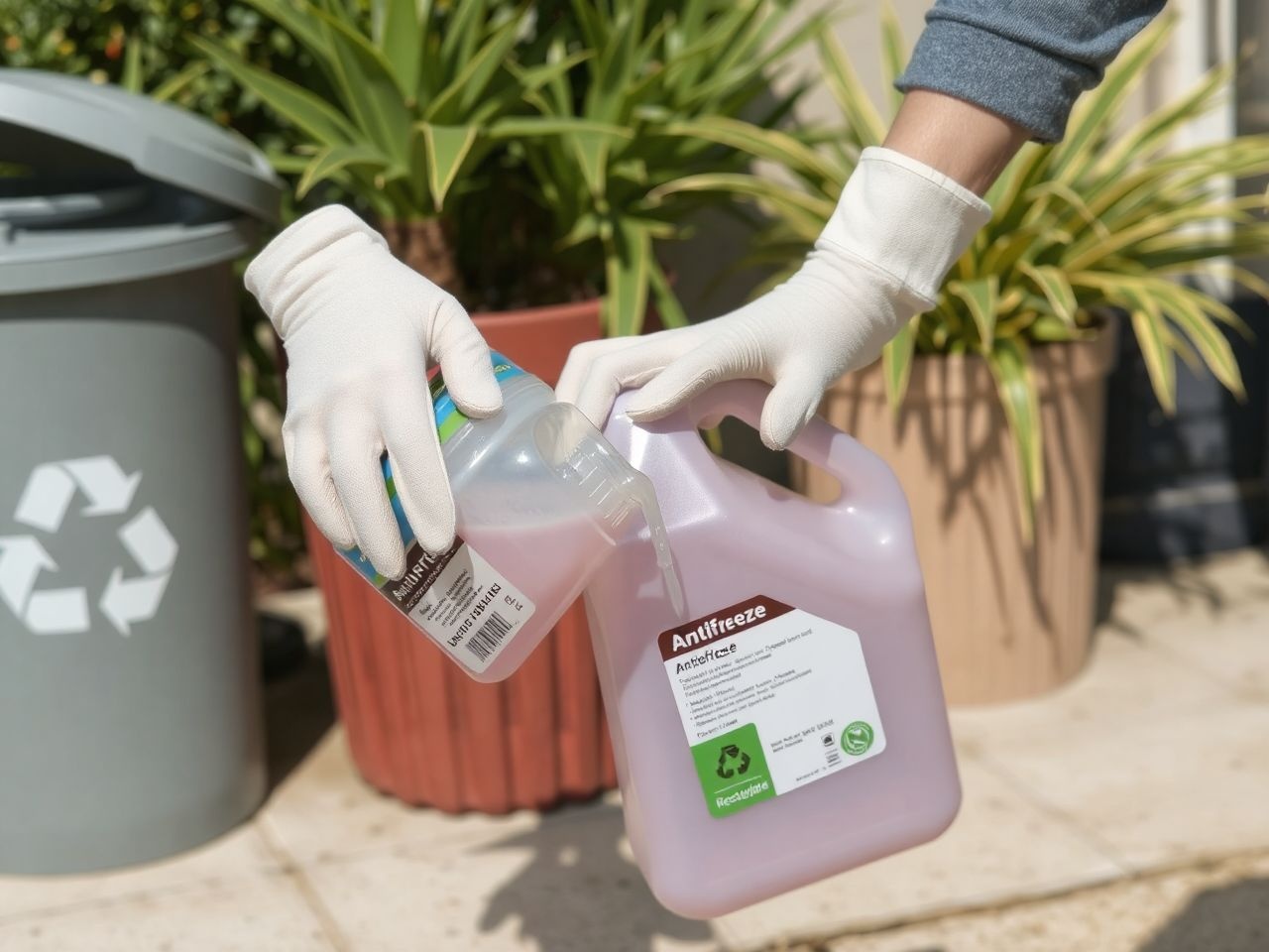 A fagyálló nem megfelelő ártalmatlanítása súlyos környezetszennyezést okoz.