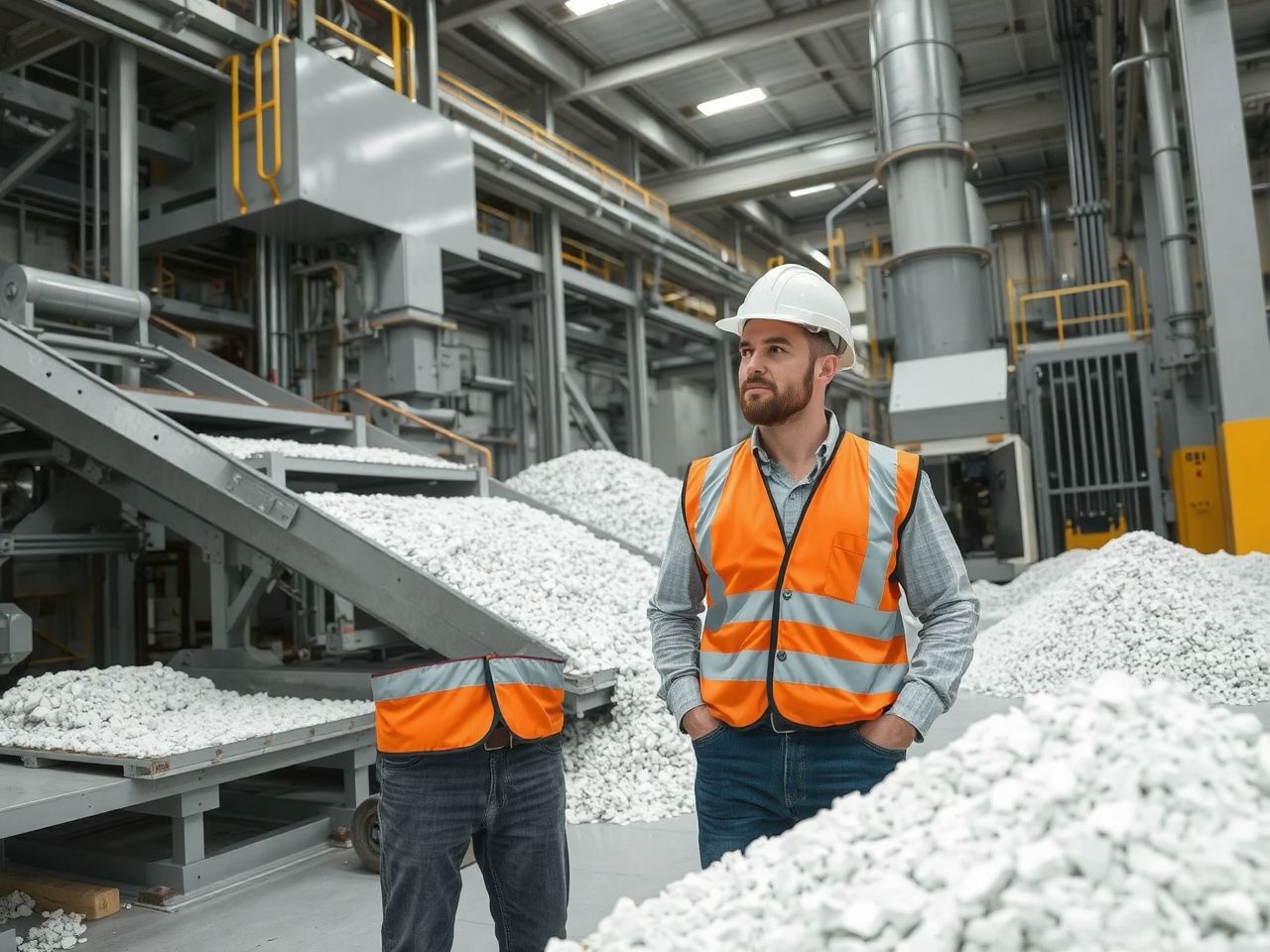 A magnezit kulcsfontosságú hőálló alapanyag az iparban.