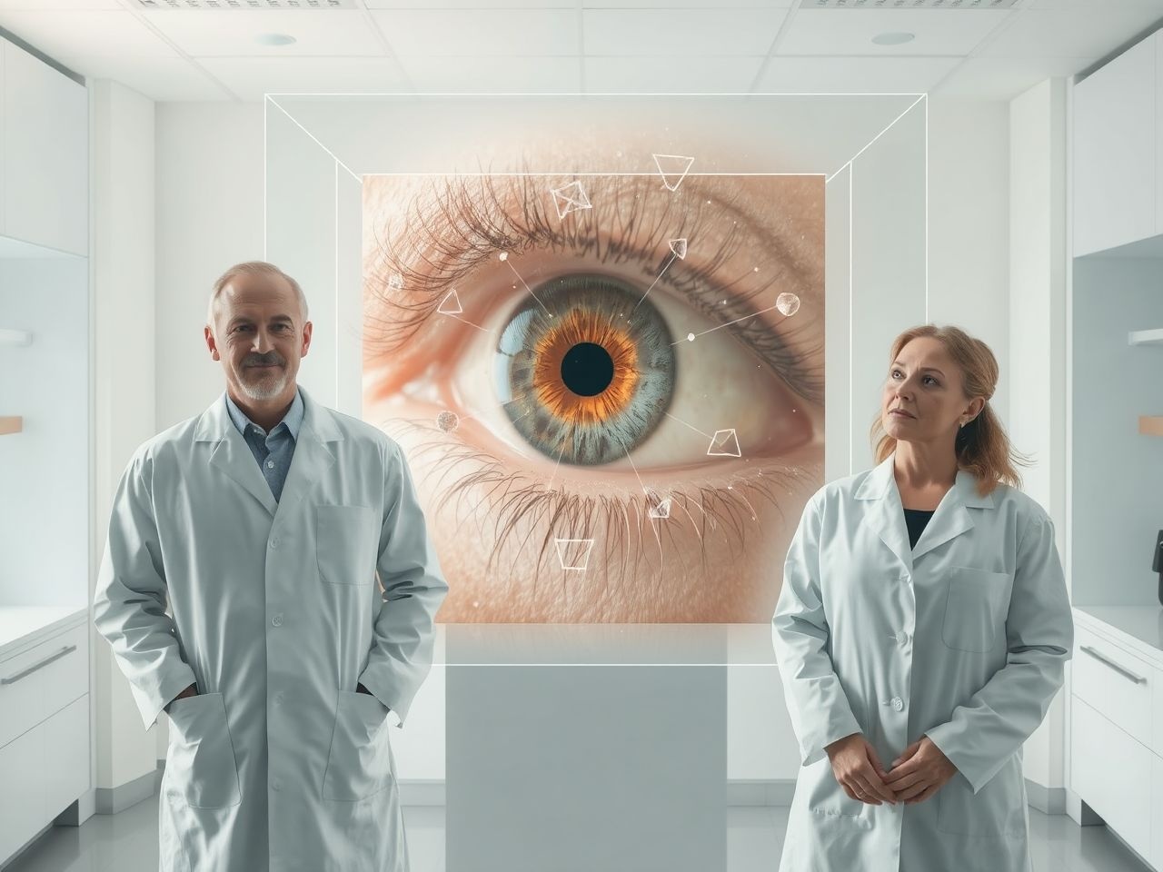 A mélységlátás a két szem különböző képeiből születik.