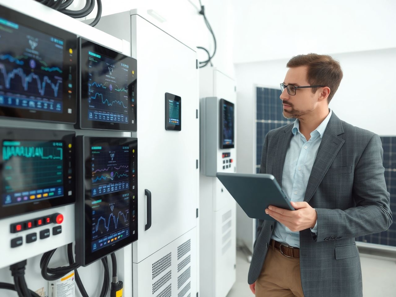 Az okos monitoring valós időben optimalizálja a napi energiatermelést.