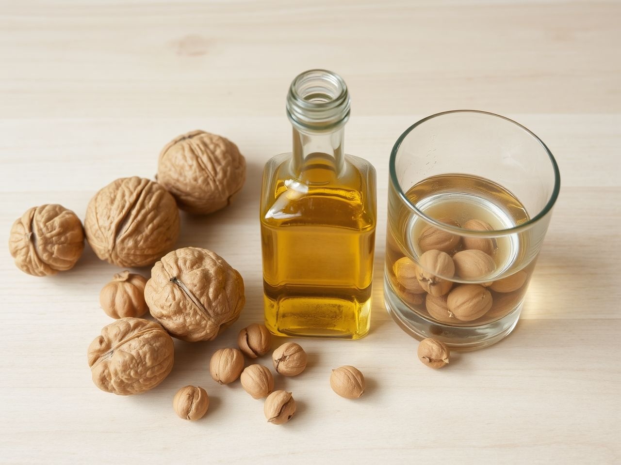 A dióolaj gazdag omega-3 zsírsavakban, míg a diópálinka alkoholos.