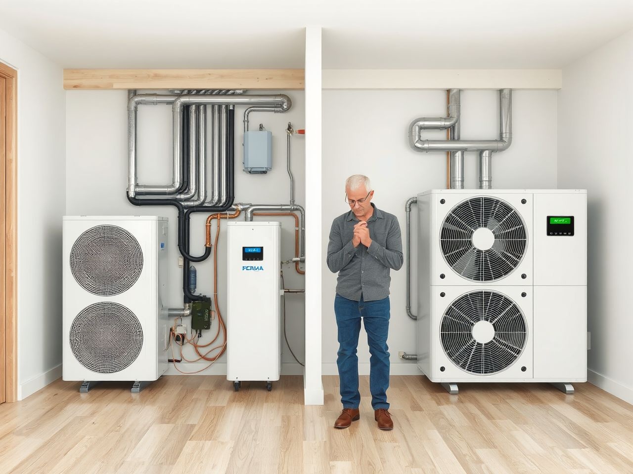 Kútvizes hőszivattyú hatékonyabb, mint levegős hidegebb éghajlaton.