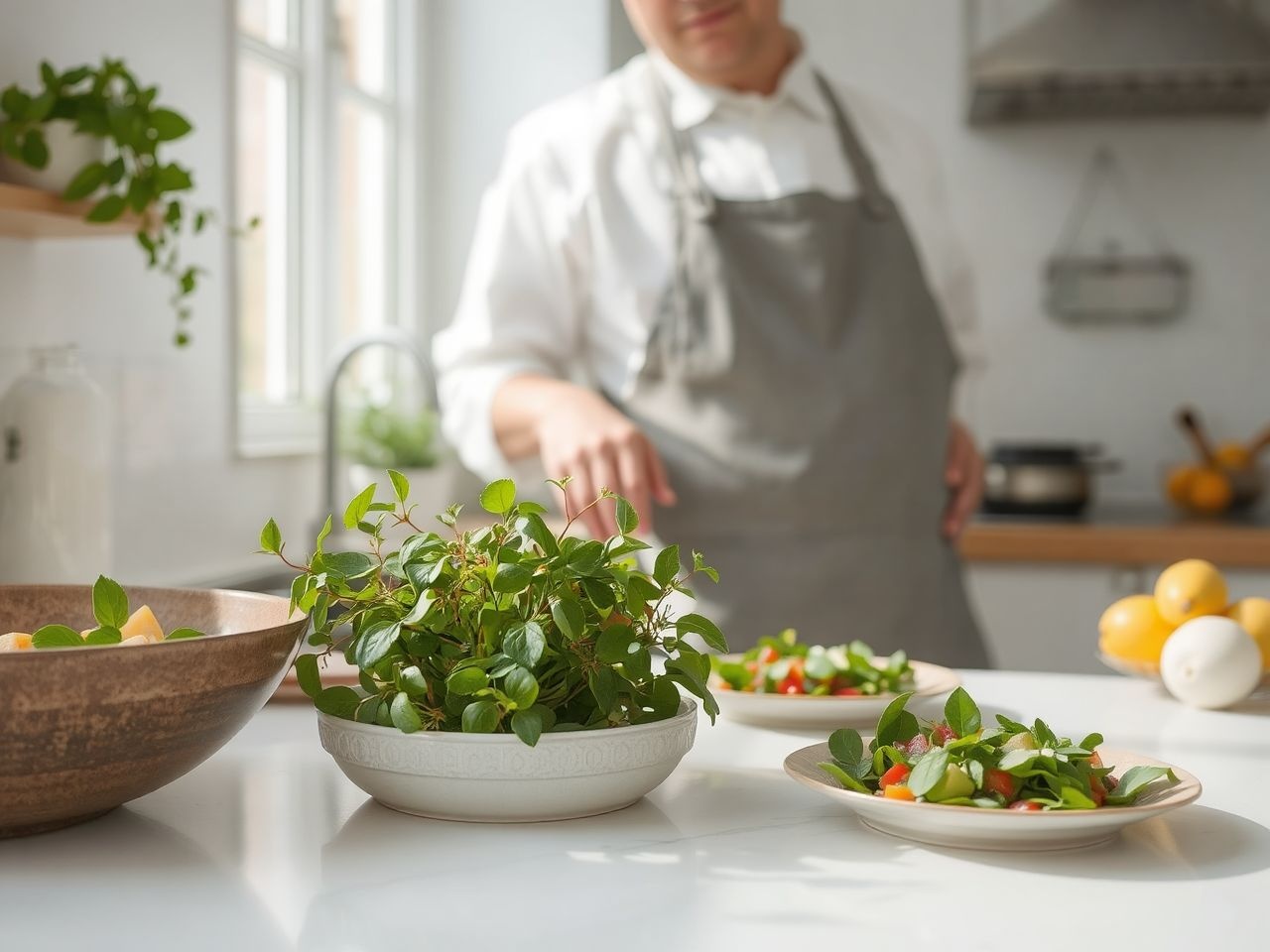 A porcsin savanykás íze frissíti a nyári salátákat.