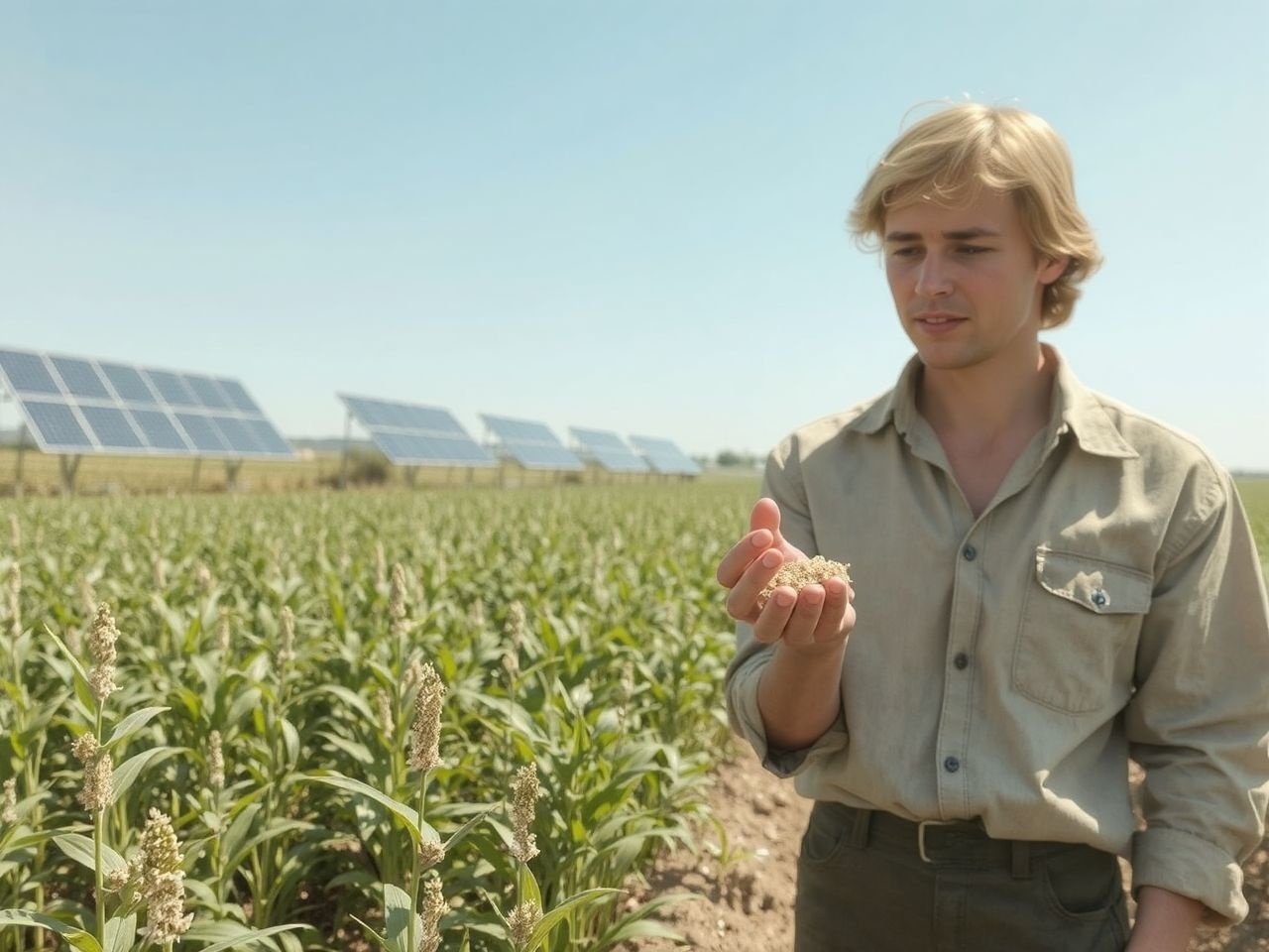 A quinoa fenntartható termesztése csökkenti a környezeti terhelést.