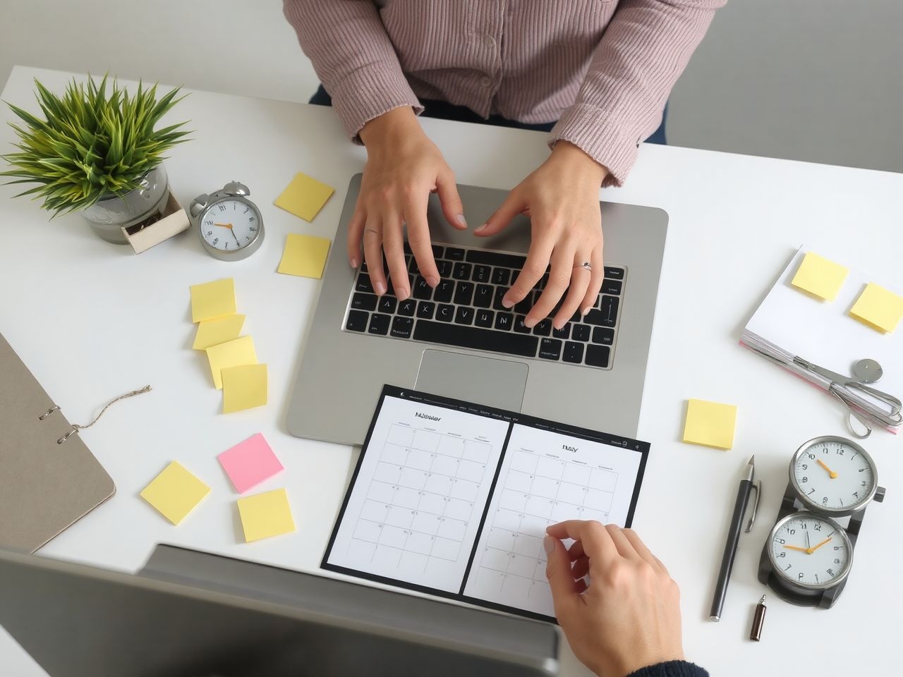 Az időblokkolás segít fókuszálni az ADHD-s mindennapokban.
