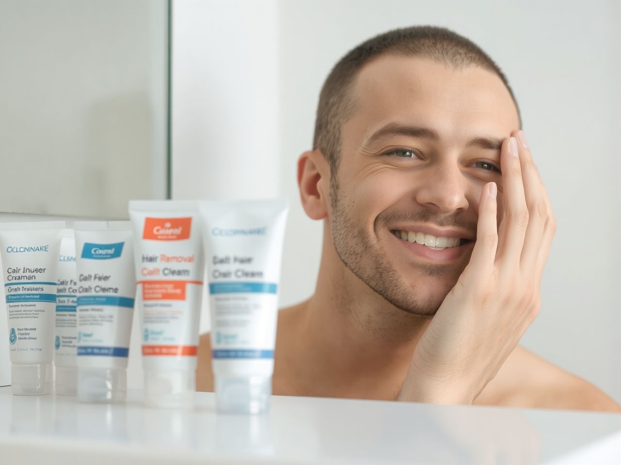Férfi bőr vastagabb, ezért erősebb szőrtelenítő krém kell.