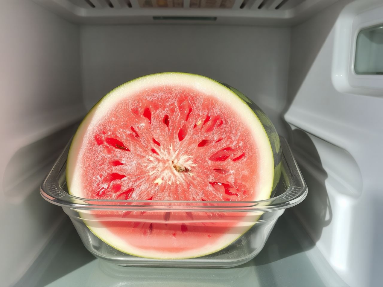 A görögdinnyét hűtve, egészben tároljuk a legtovább frissek.