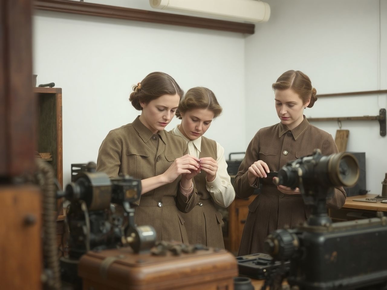 A nők technológiai újításai az első világháborúban áttörést jelentettek.