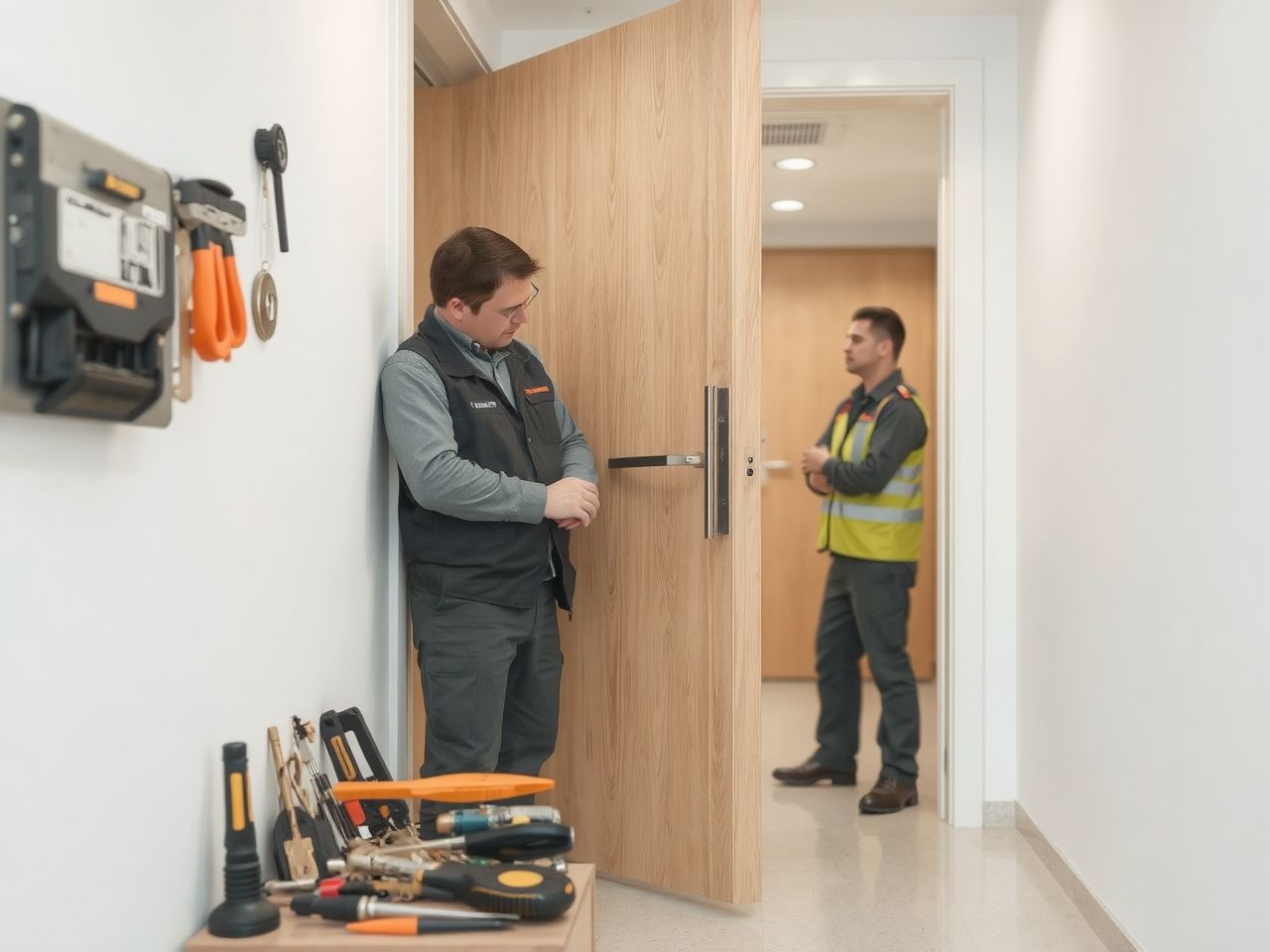 A pánikzár rendszeres karbantartása megelőzi a működési hibákat.