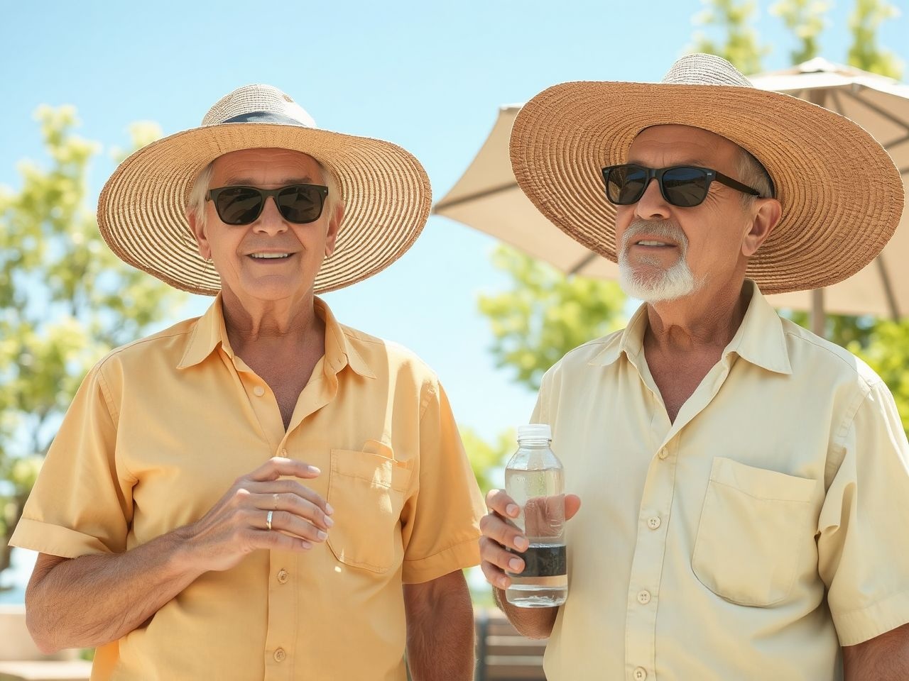 Szívbetegek kerüljék a közvetlen napsütést és a kiszáradást.