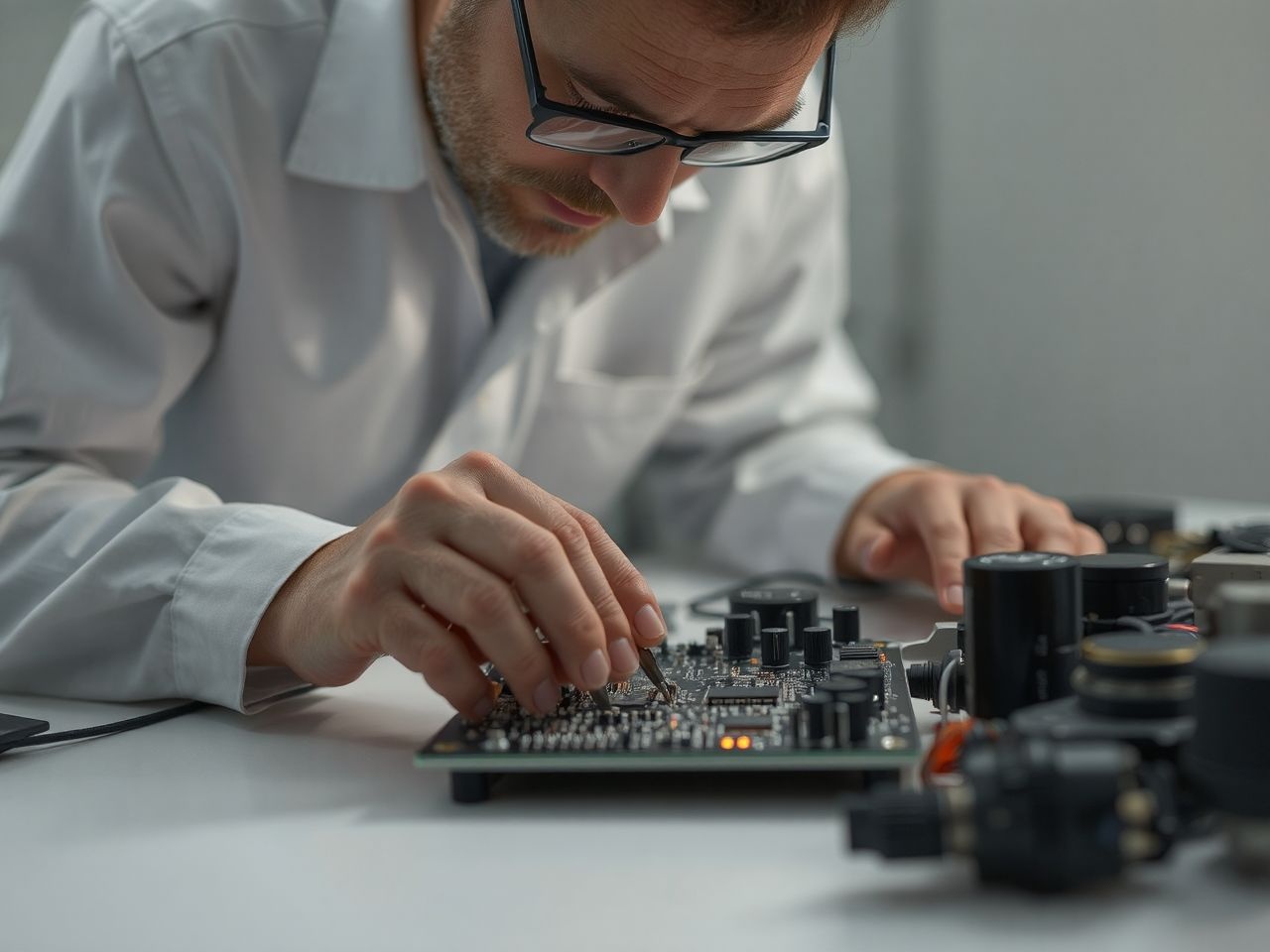 A tranzisztor kis jelből erősít nagymértékű analóg jelet.