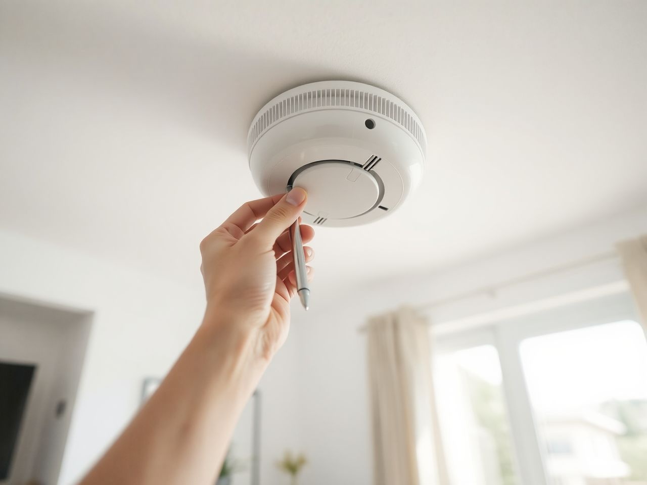 A füstjelző időben jelez, így életet menthet tűz esetén.