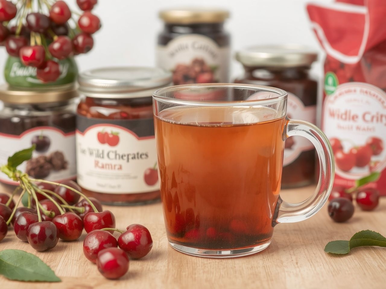 A vadcseresznye tea természetes antioxidánsokban gazdag, más termékekhez képest.