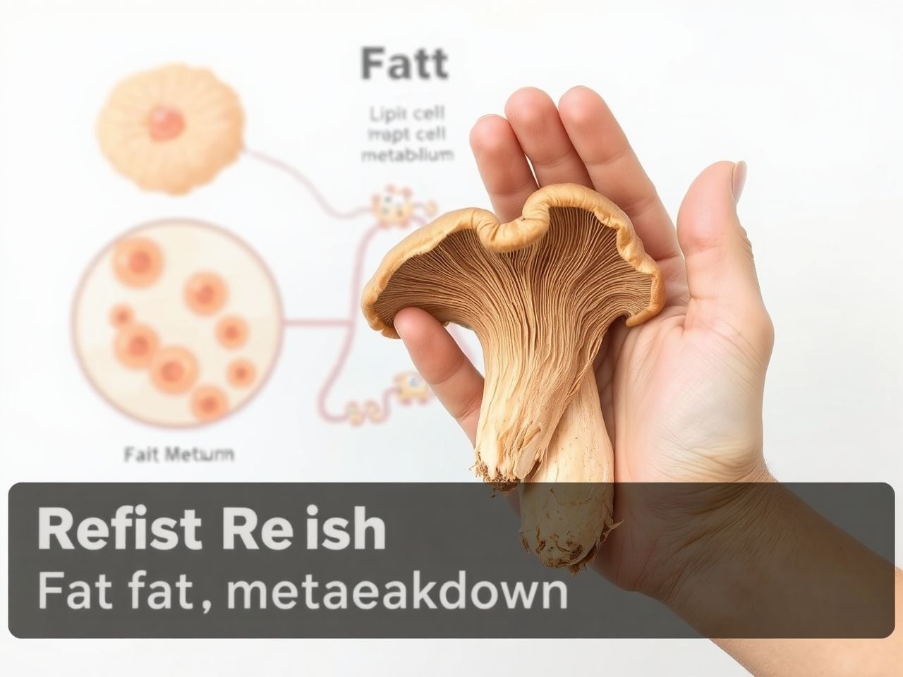 A reishi gomba serkenti a lipidanyagcserét és zsírégetést.