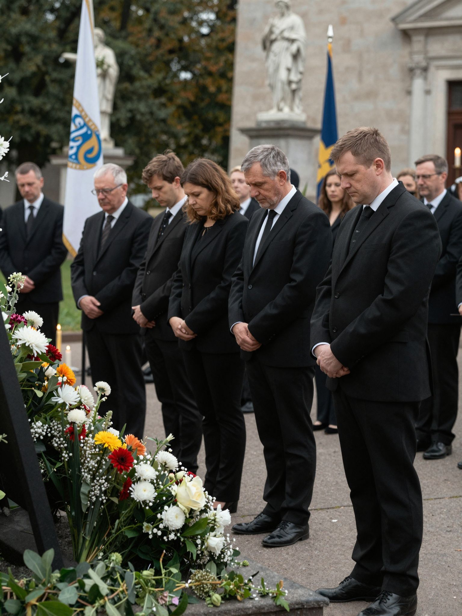 A ceremónia a brit monarchia hagyományait tükrözte.