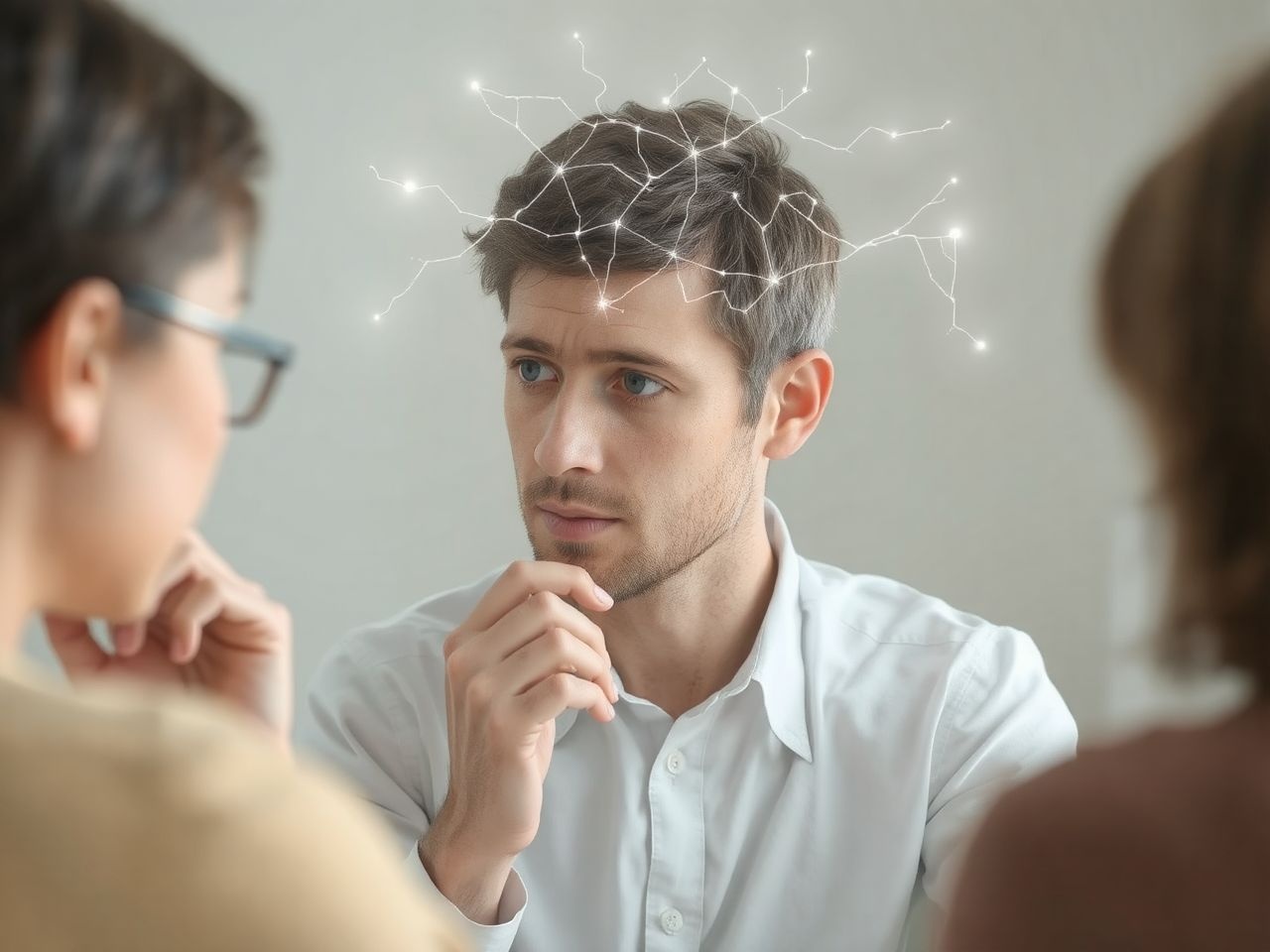 A fehérállomány integrálja az érzelmi és szociális információkat.