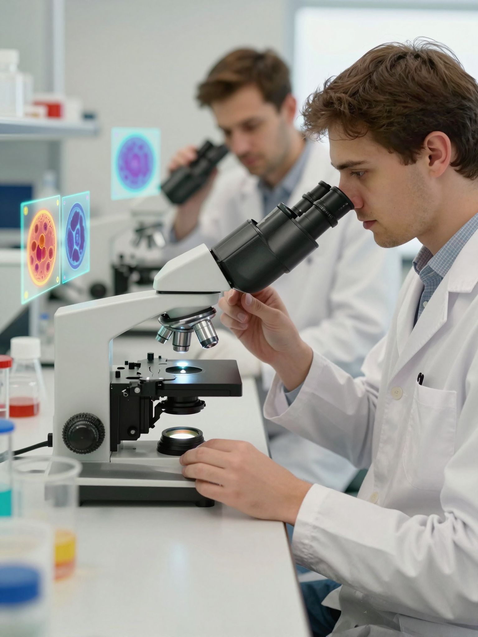 A fénymikroszkópok fejlődése lehetővé teszi a nanométeres képalkotást.