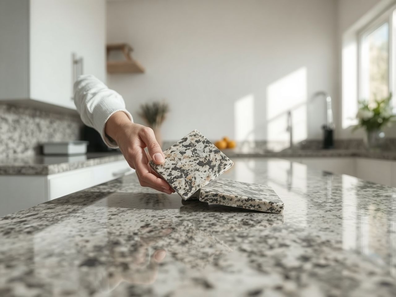 A gránit kiválasztásánál fontos a szín és keménység.