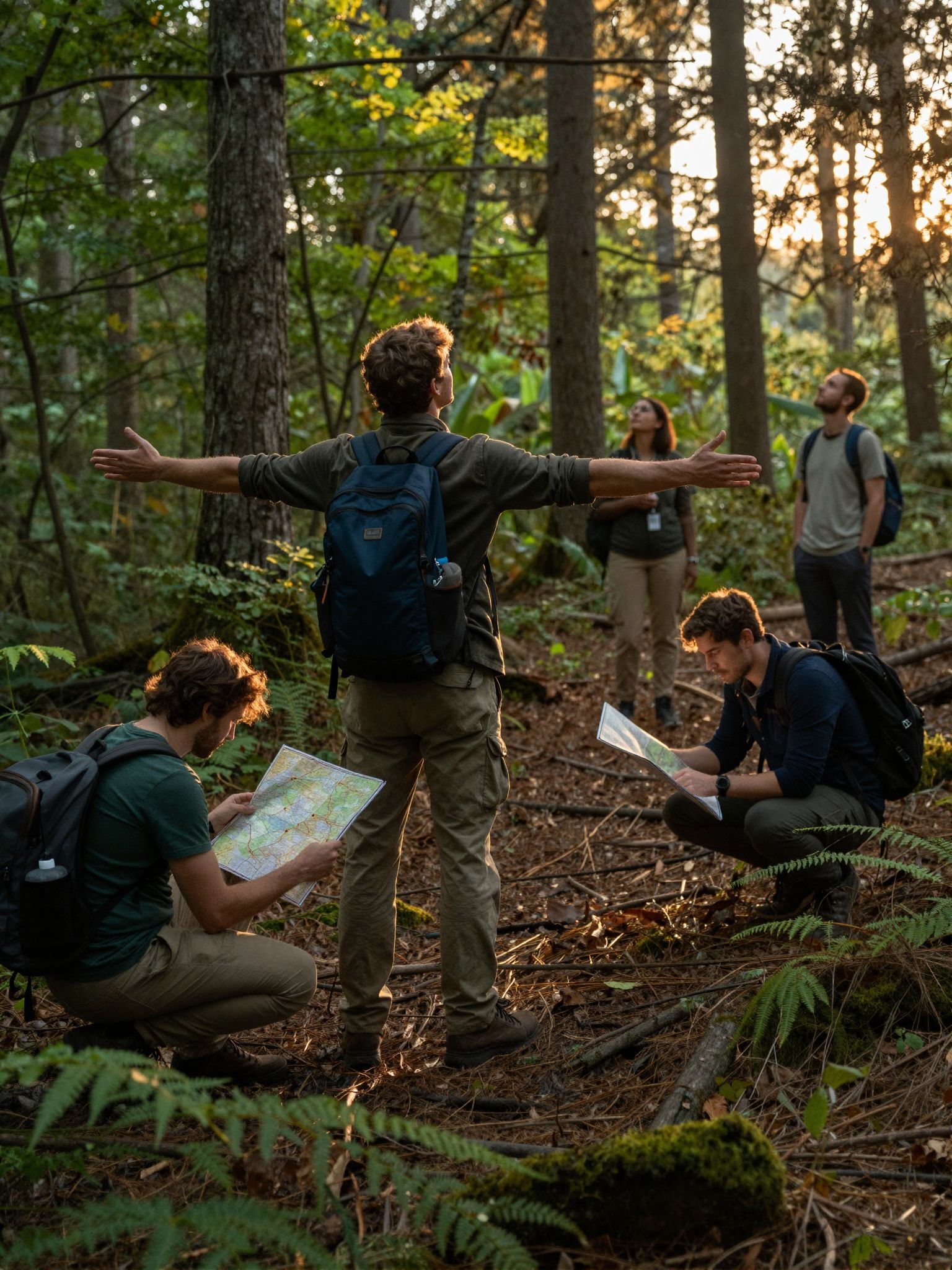 A hang irányít mint térbeli tájékozódási segédeszköz.