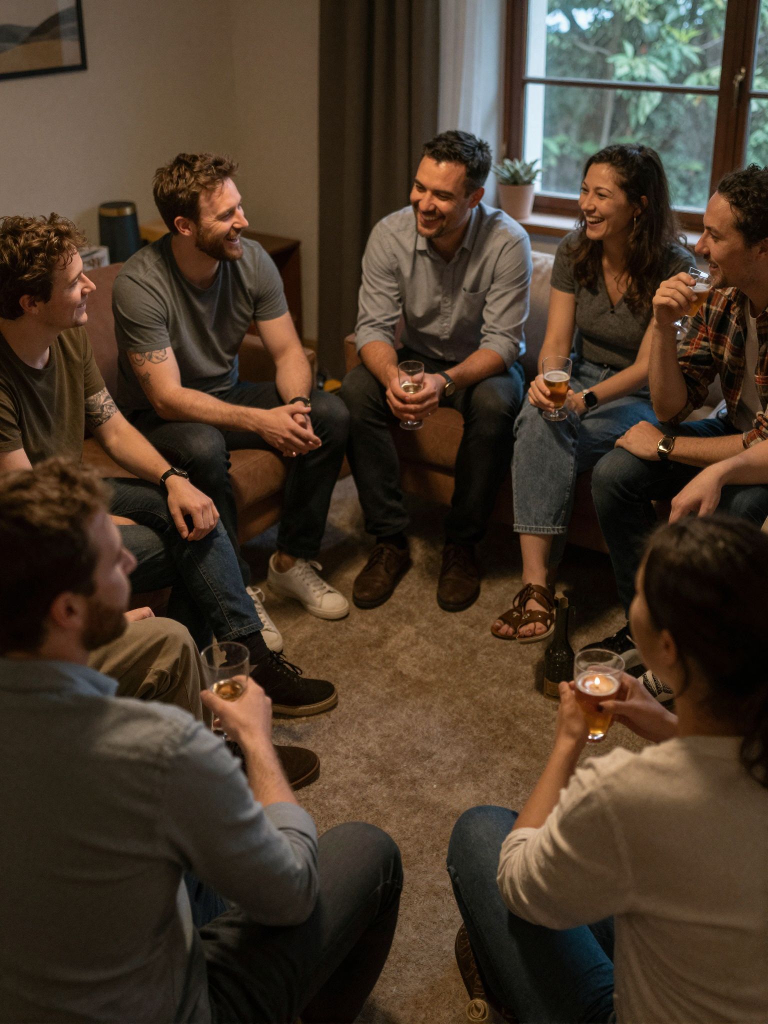 Az alkohol növeli a boldogságérzetet, csökkenti az önkritikát.