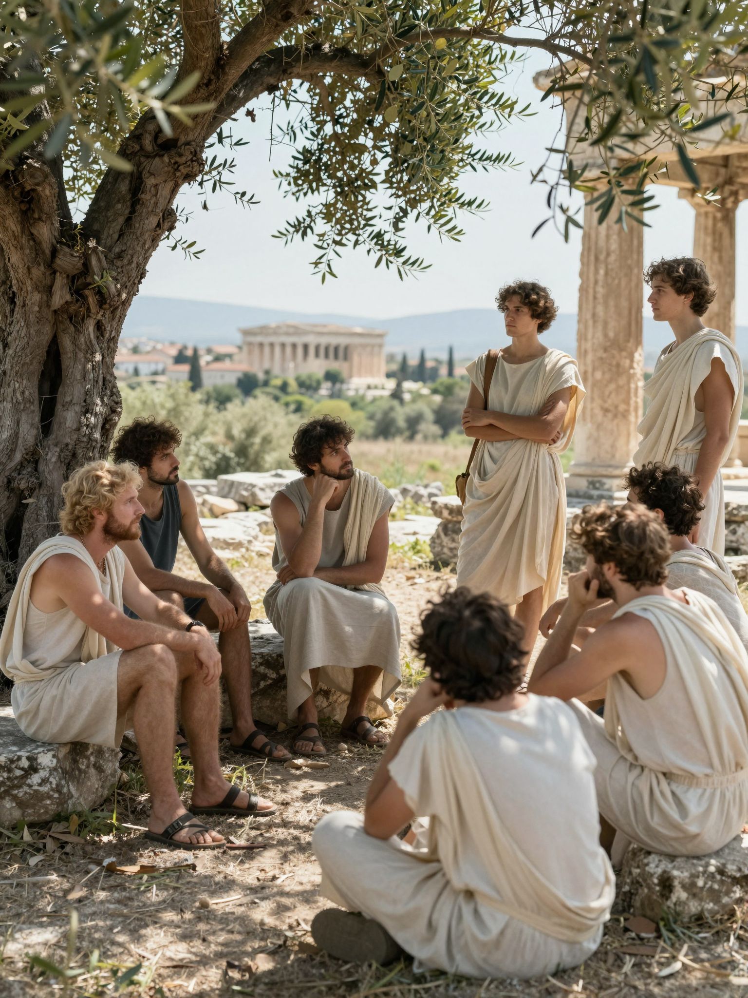 Az athéni törvények alapjai a modern jogállamiságnak.