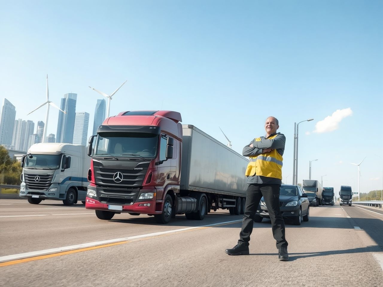 Az elektromos teherautók forradalmasítják a fuvarozás jövőjét.