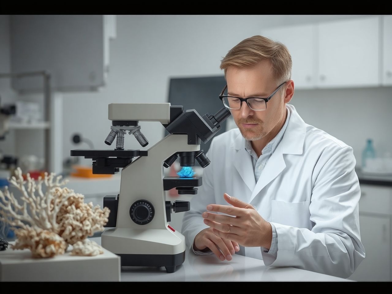 A kék korall bioaktív összetevői új gyógyszerkutatások alapjai.