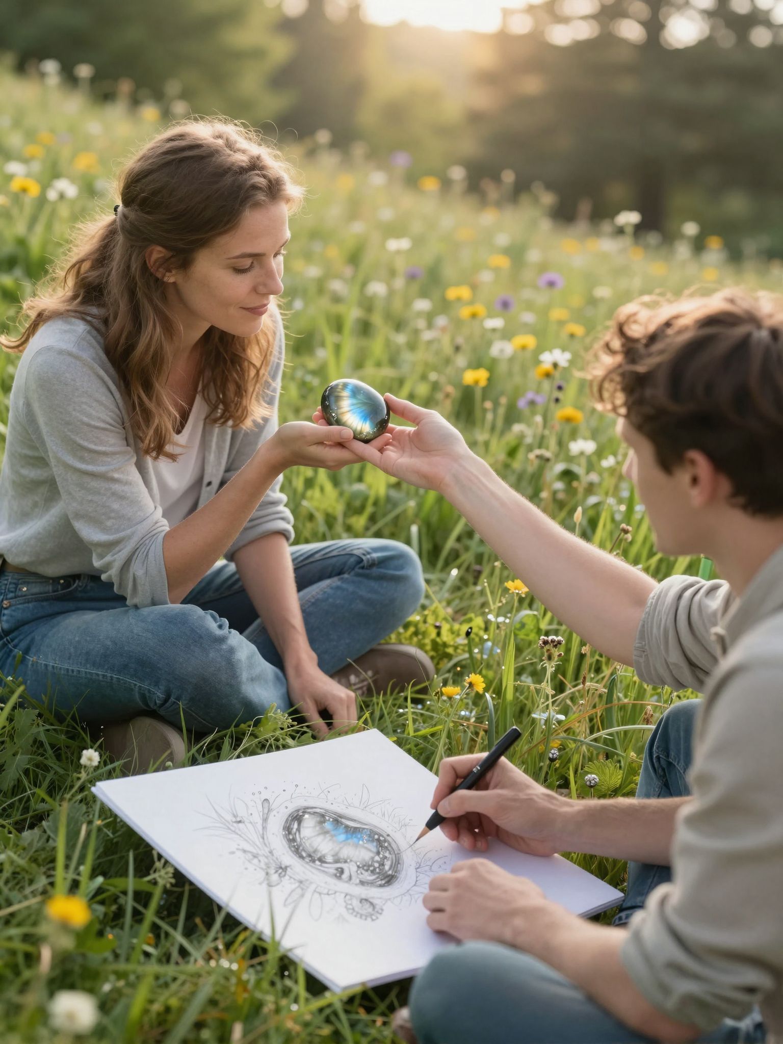 A macskaszem kő fényjátéka a szerkezetének köszönhető.