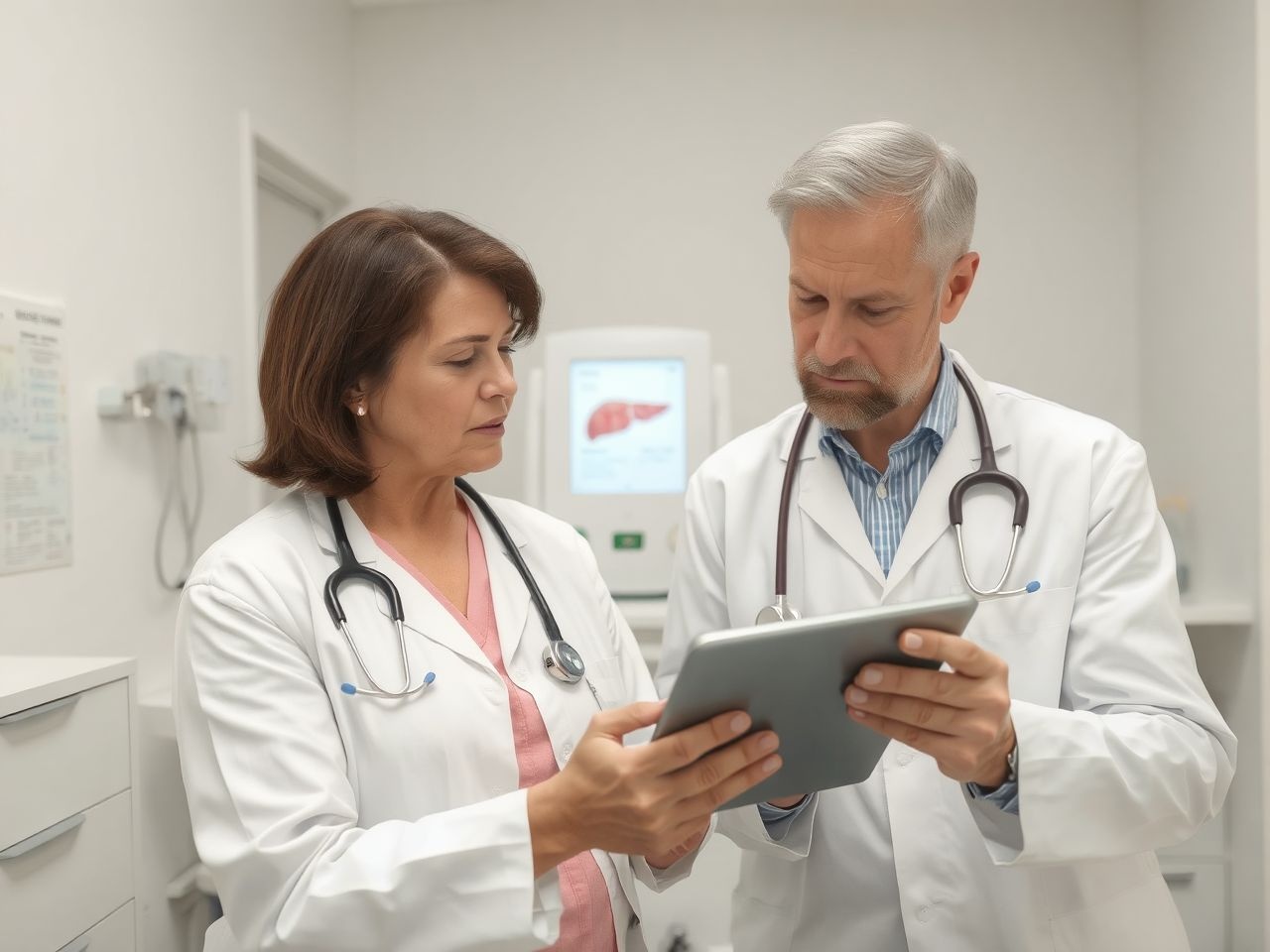 A rendszeres orvosi kontroll kulcsfontosságú a máj állapotának javításában.