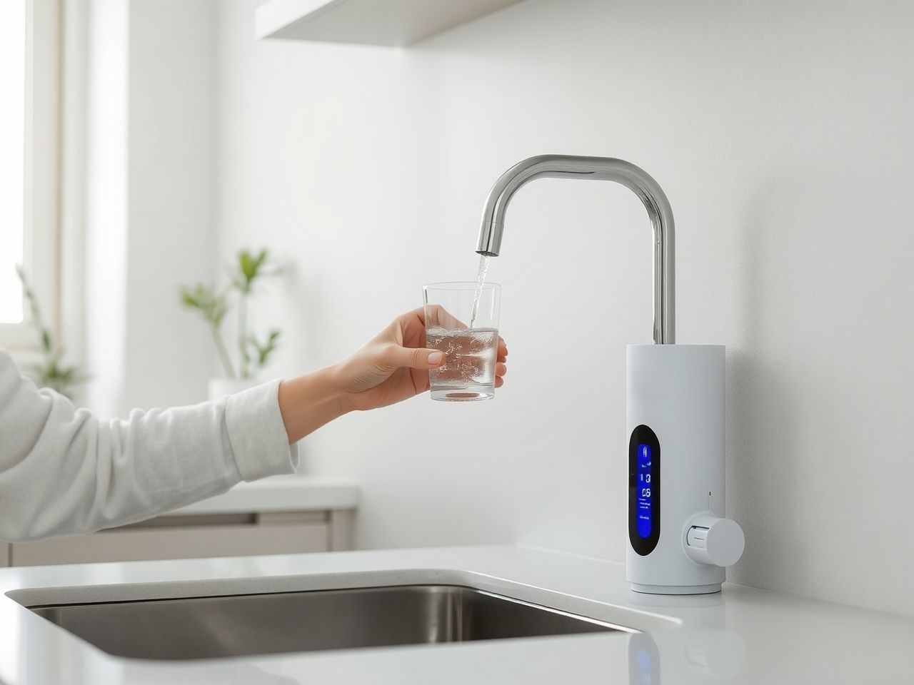 A nyomós kút modern háztartásban automatikus vízellátást biztosít.