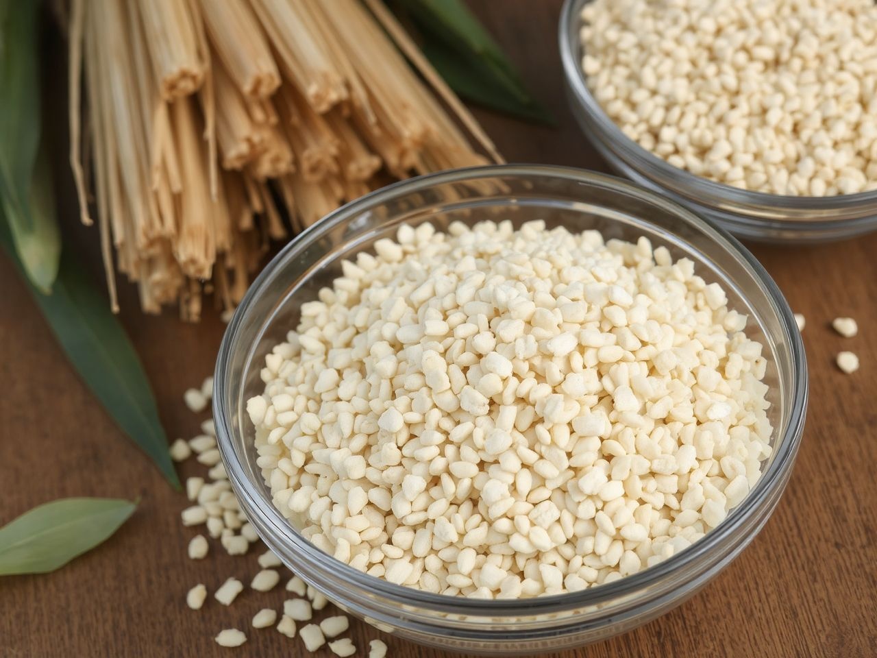 A puffasztott cirok magas rost- és fehérjetartalommal rendelkezik.