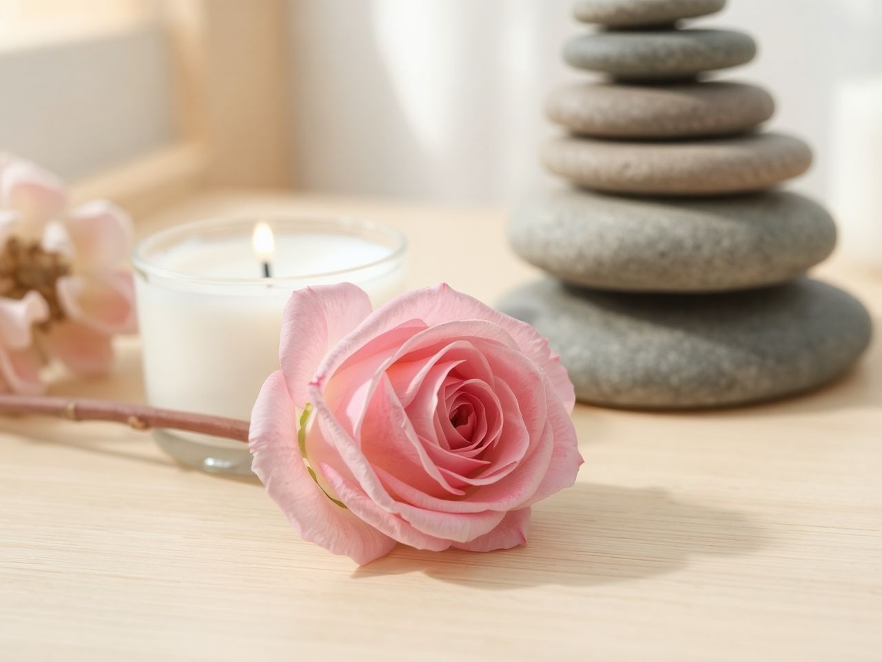 A rózsa illata stresszoldó hatással bír a modern wellnessben.