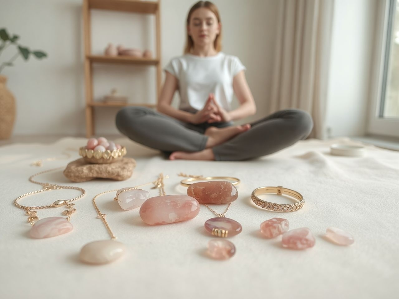 A rózsaszín achát erősíti a szívcsakra energiáit.