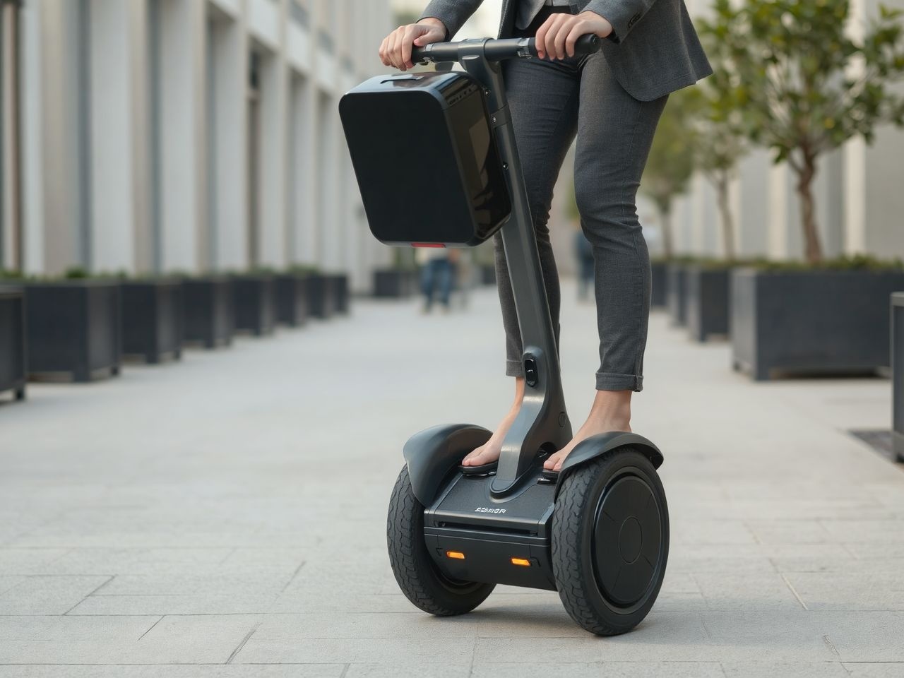 A Segway stabilitása giroszkópok és gyorsulásmérők együttműködésén alapul.
