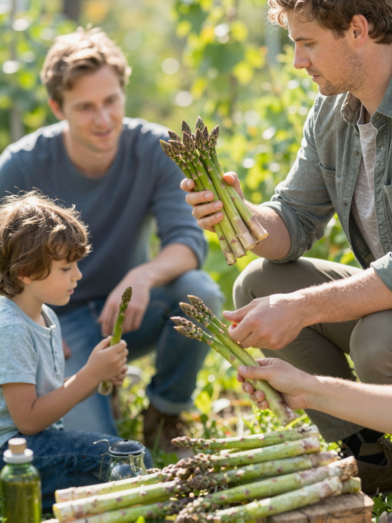 A spárga gazdag A-, C-, E- és K-vitaminban.