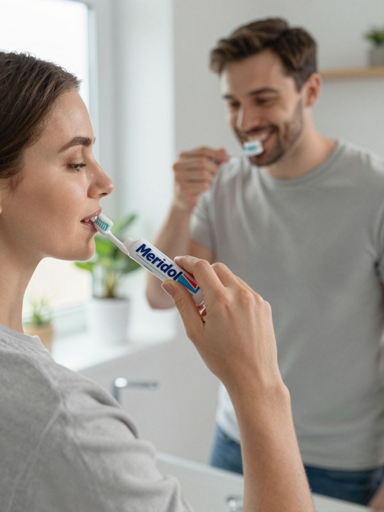 A Meridol rendszeres használata csökkenti az ínygyulladást.